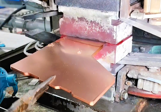 铜软排扩散焊接