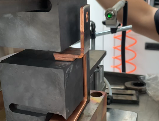 硬铜排搭接扩散焊接