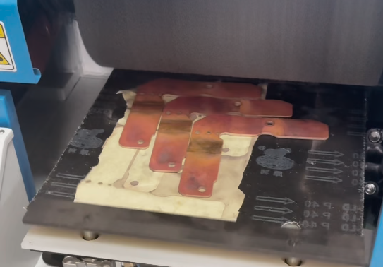 铜排表面氧化层抛光打磨