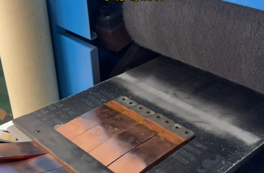 铜排镍片打磨机