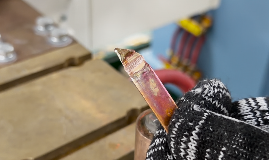 铜管热管封口焊接